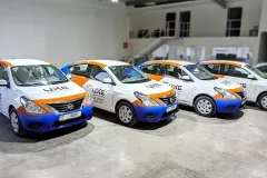 Printzone Advertising LLC vehicle branding company in Dubai Al Quoz wrapping a commercial vehicle with full vinyl wrap