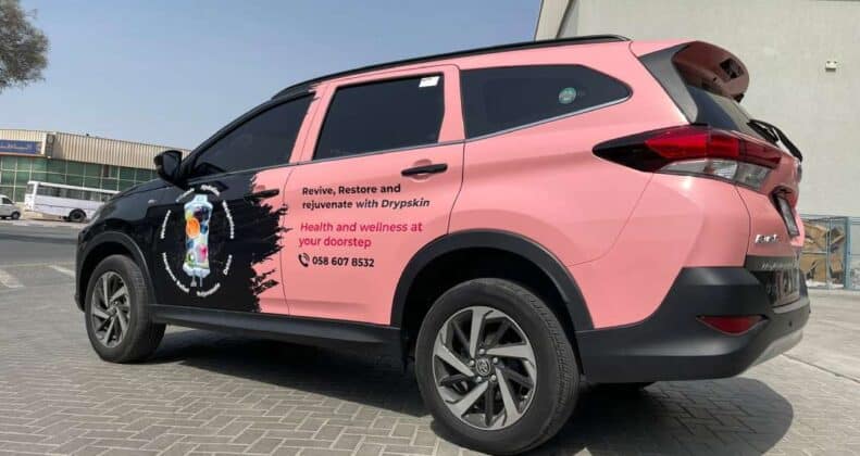 car stickers in the UAE