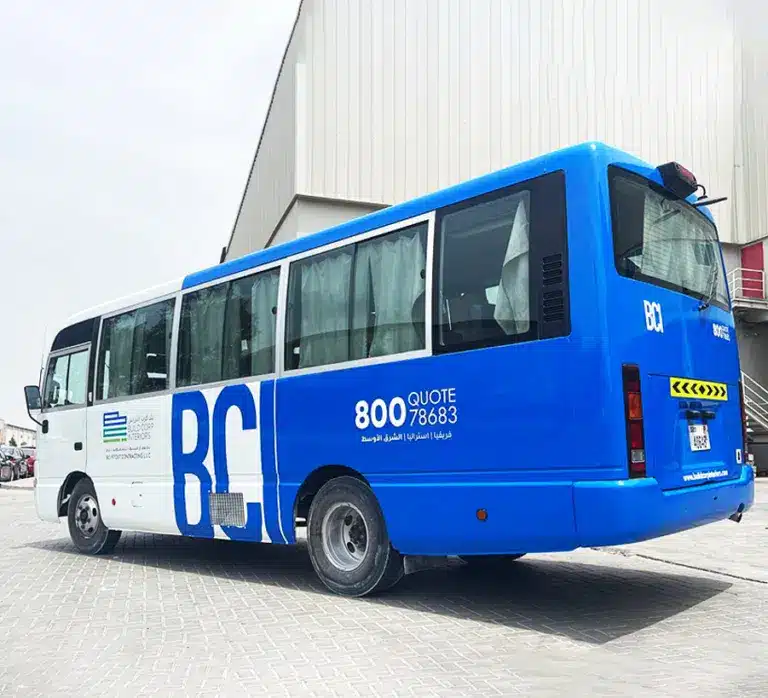 bus branding dubai