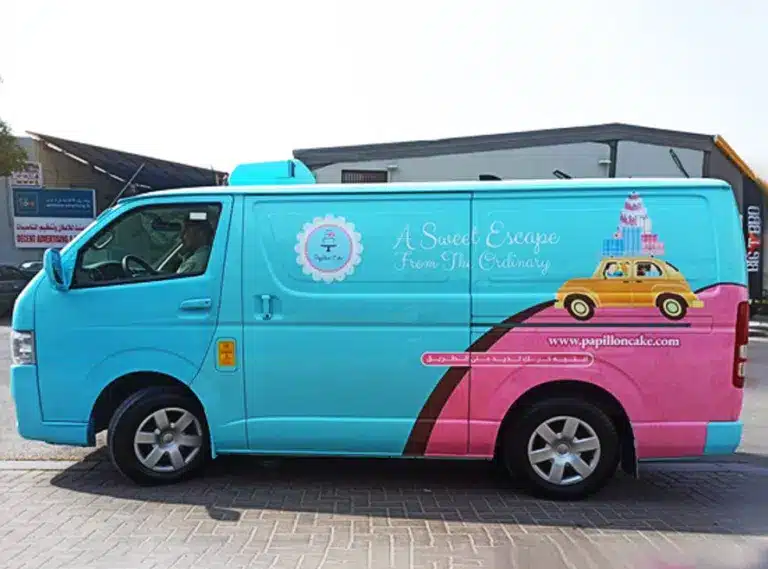 full van branding in dubai