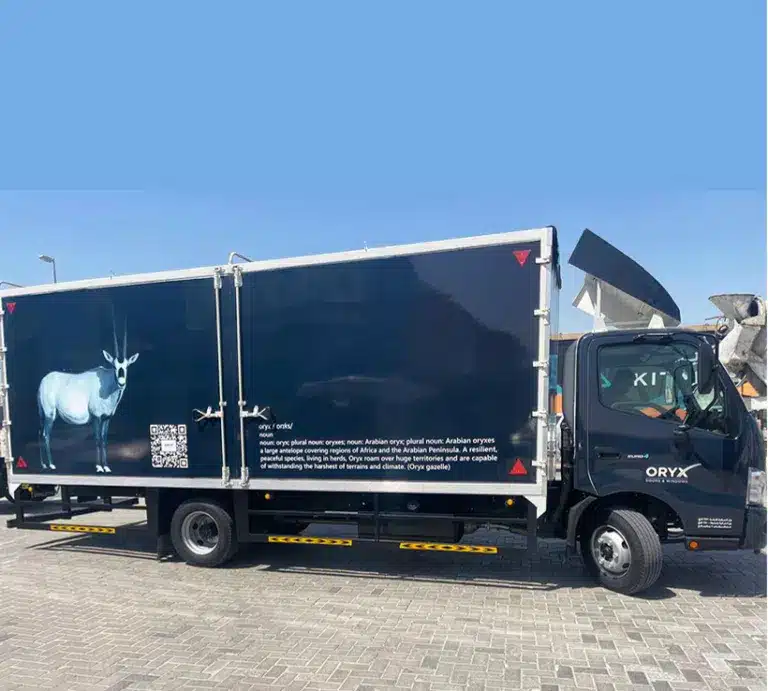 truck branding services dubai