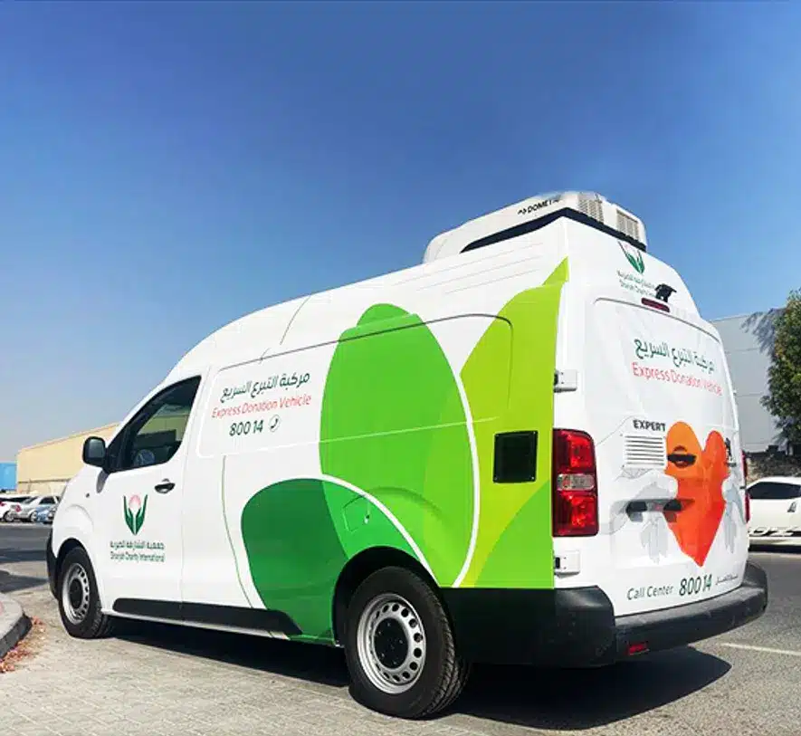 van branding services dubai