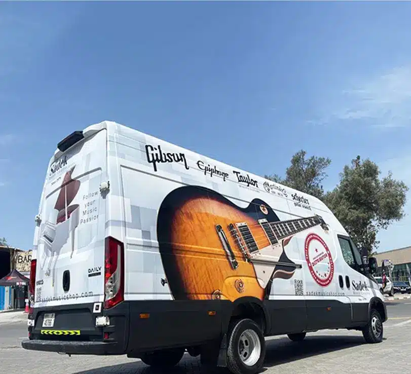 van wrap services dubai