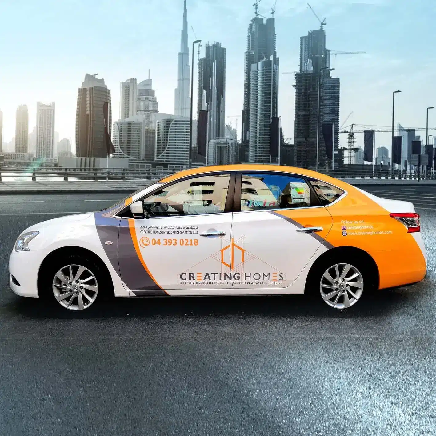 vehicle graphics dubai