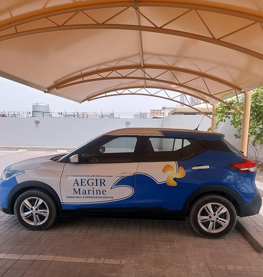 car wrap services in Dubai by Printzone