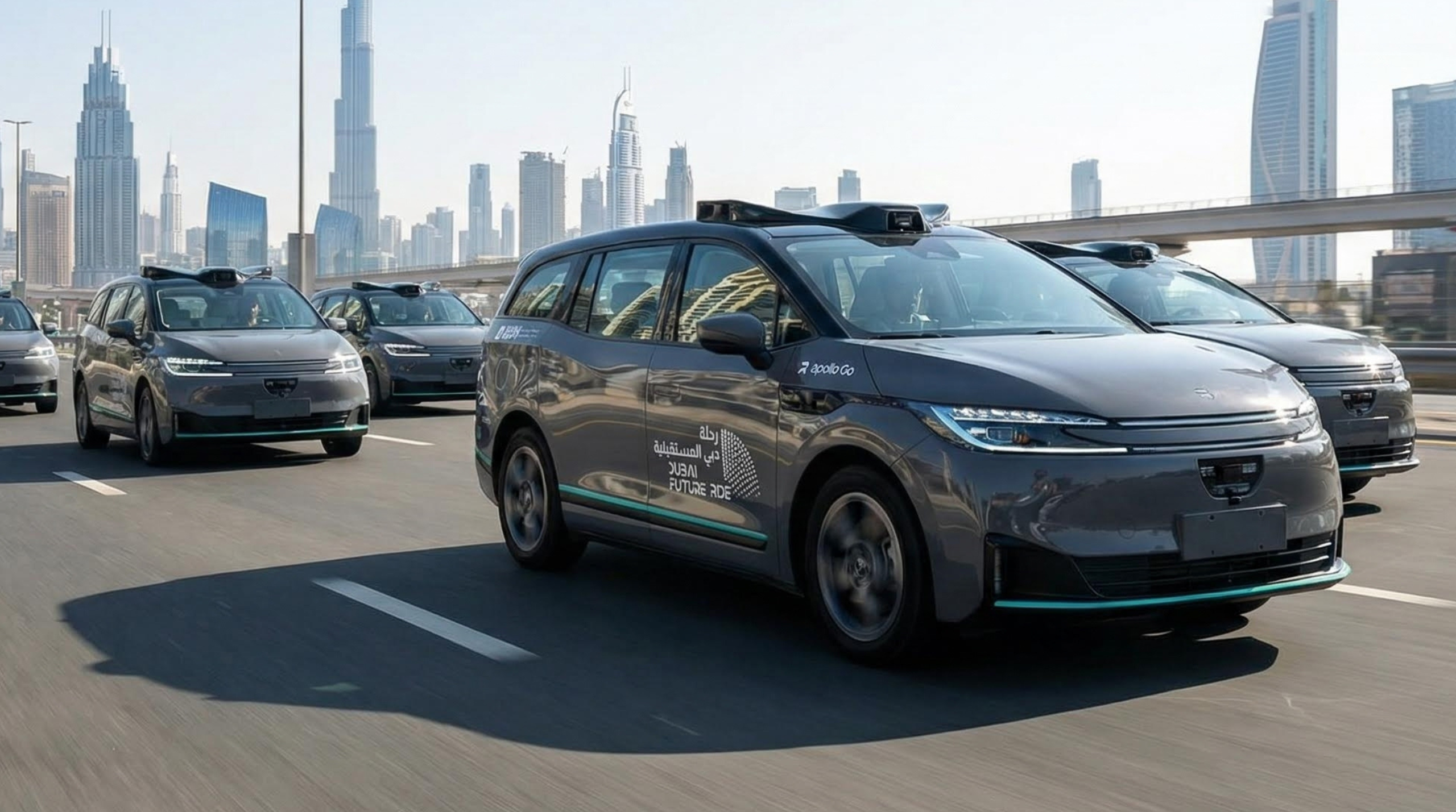 Printzone Advertising, Baidu Vehicle Branding in Dubai