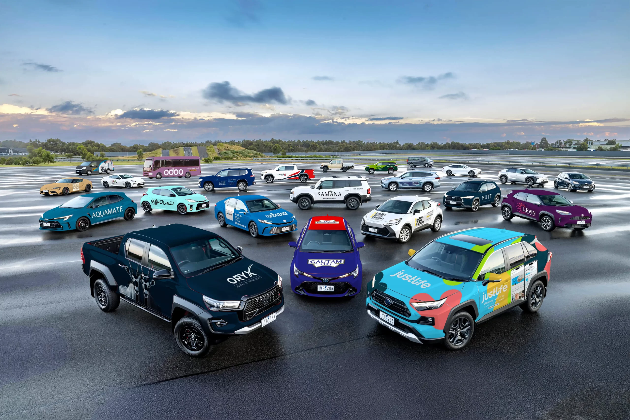 Vehicle branding aftercare in Dubai