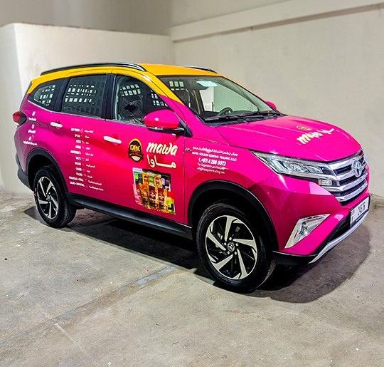 car wrap services in Dubai by Printzone