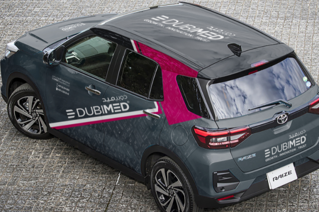 car wrap services in Dubai by Printzone