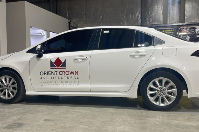 car decals services in Dubai by Printzone