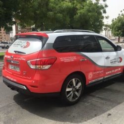 van branding in dubai